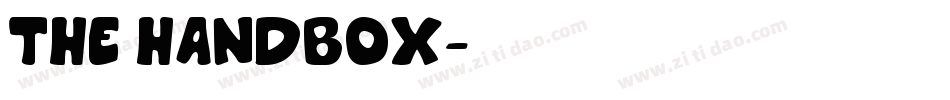 THE HANDBOX字体转换